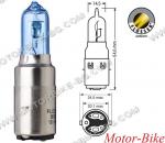 ЛАМПА 12V/35-35W BA20D S2 ХАЛОГЕН СИНЯ